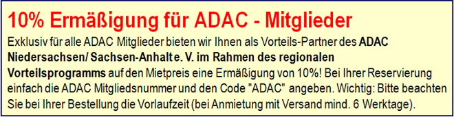 ADAC Vorteilsprogramm Mietservice Welkert Magdeburg